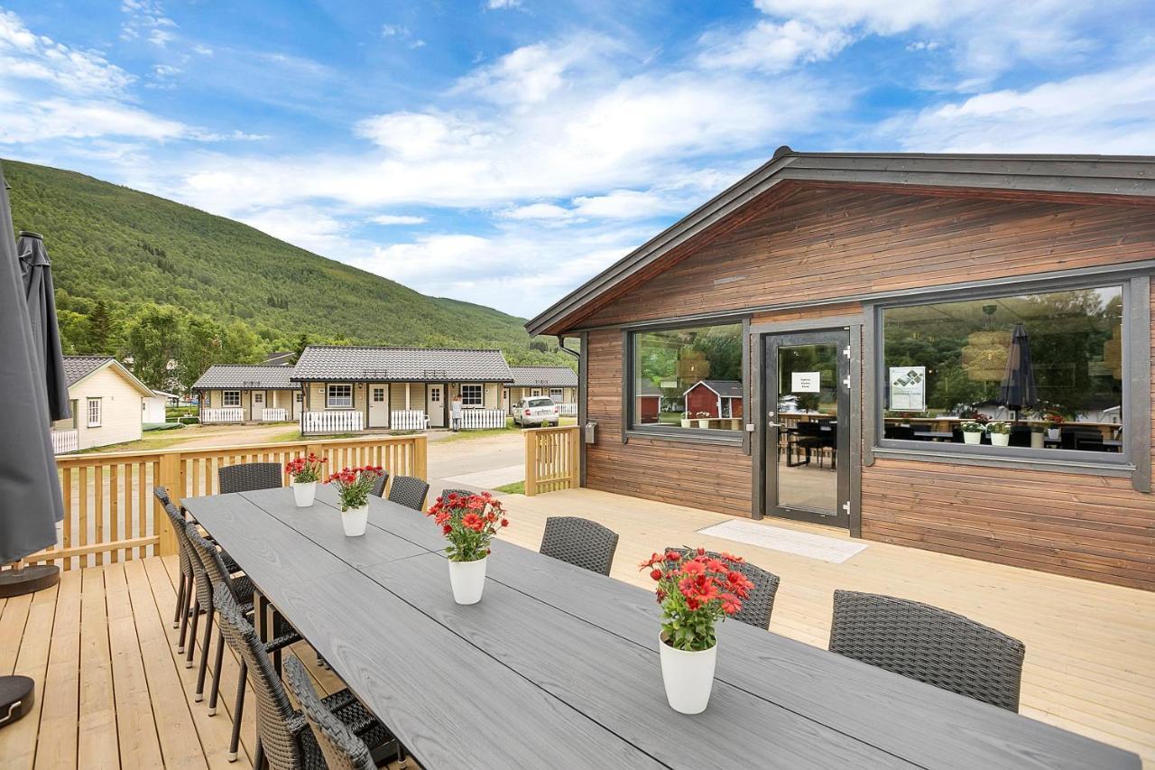 Ballangen Camping Narvik Bagian luar foto