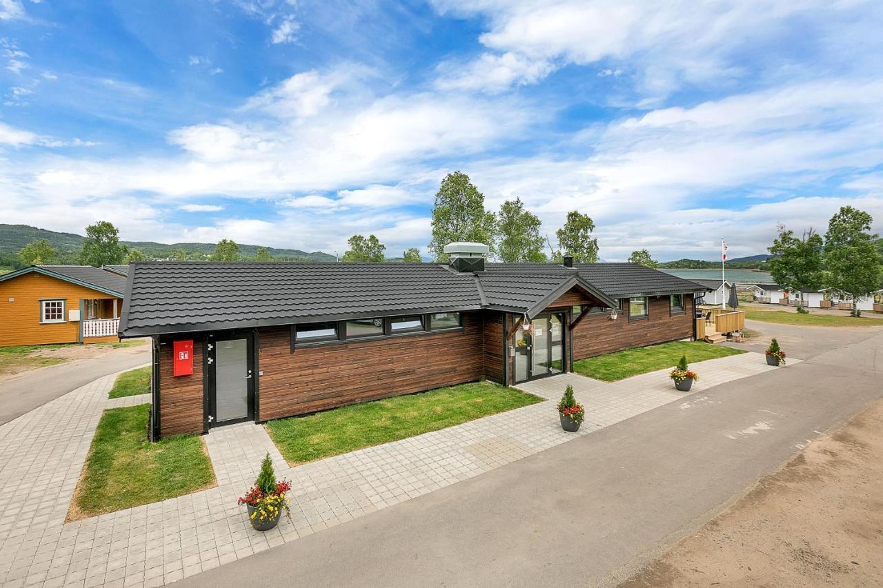 Ballangen Camping Narvik Bagian luar foto