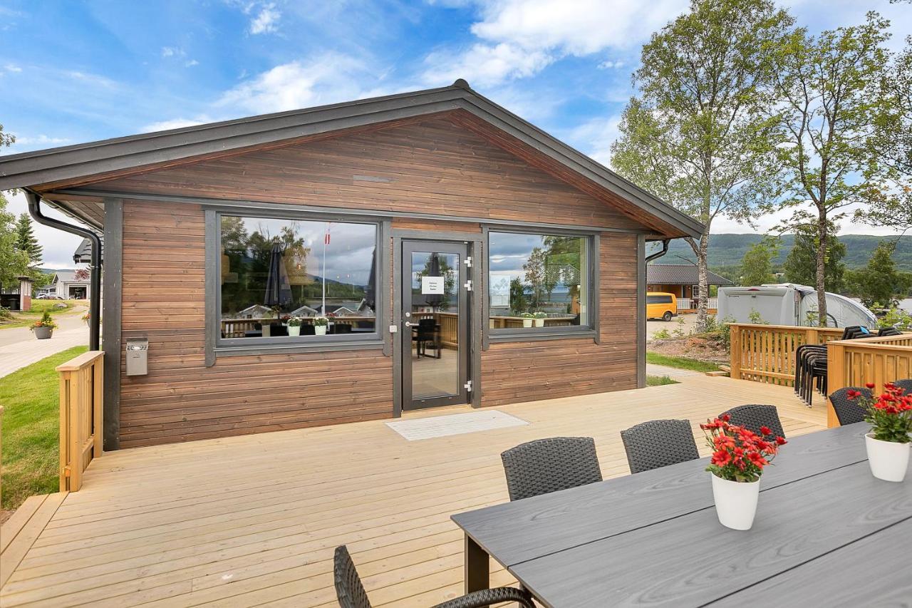 Ballangen Camping Narvik Bagian luar foto