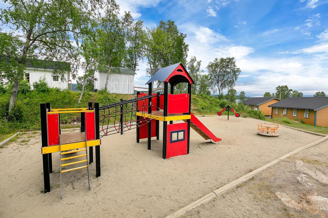 Ballangen Camping Narvik Bagian luar foto