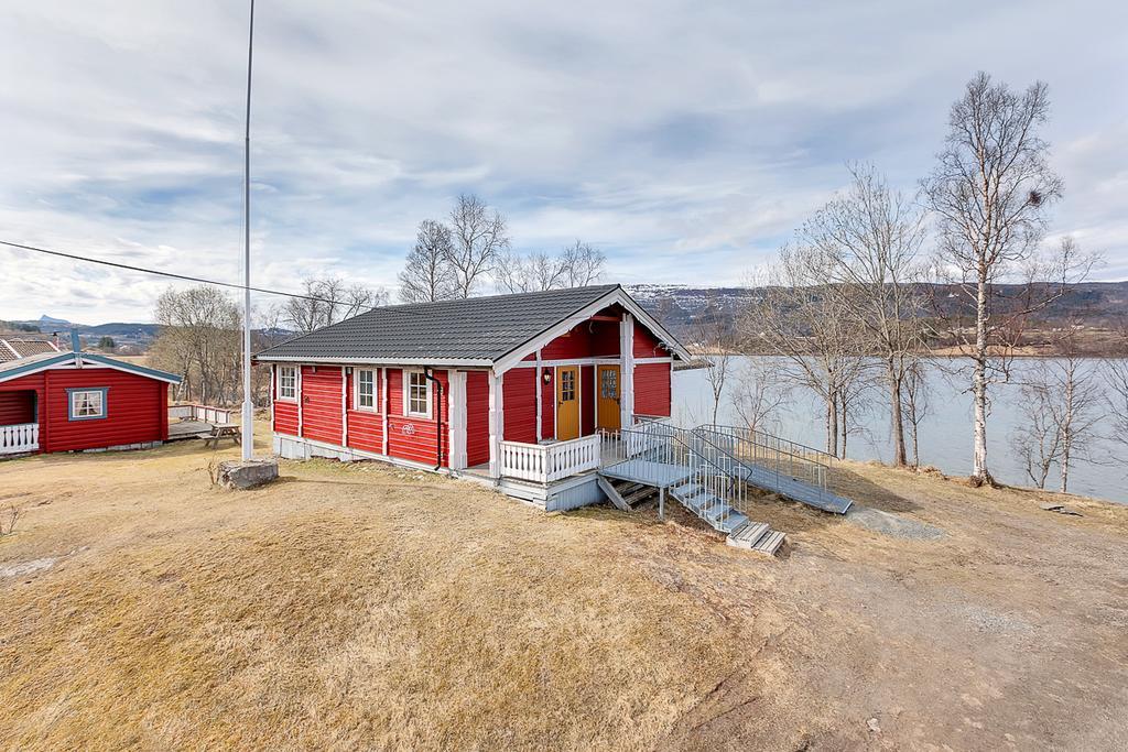 Ballangen Camping Narvik Bagian luar foto