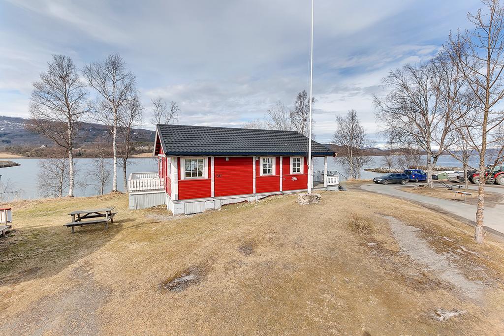 Ballangen Camping Narvik Bagian luar foto